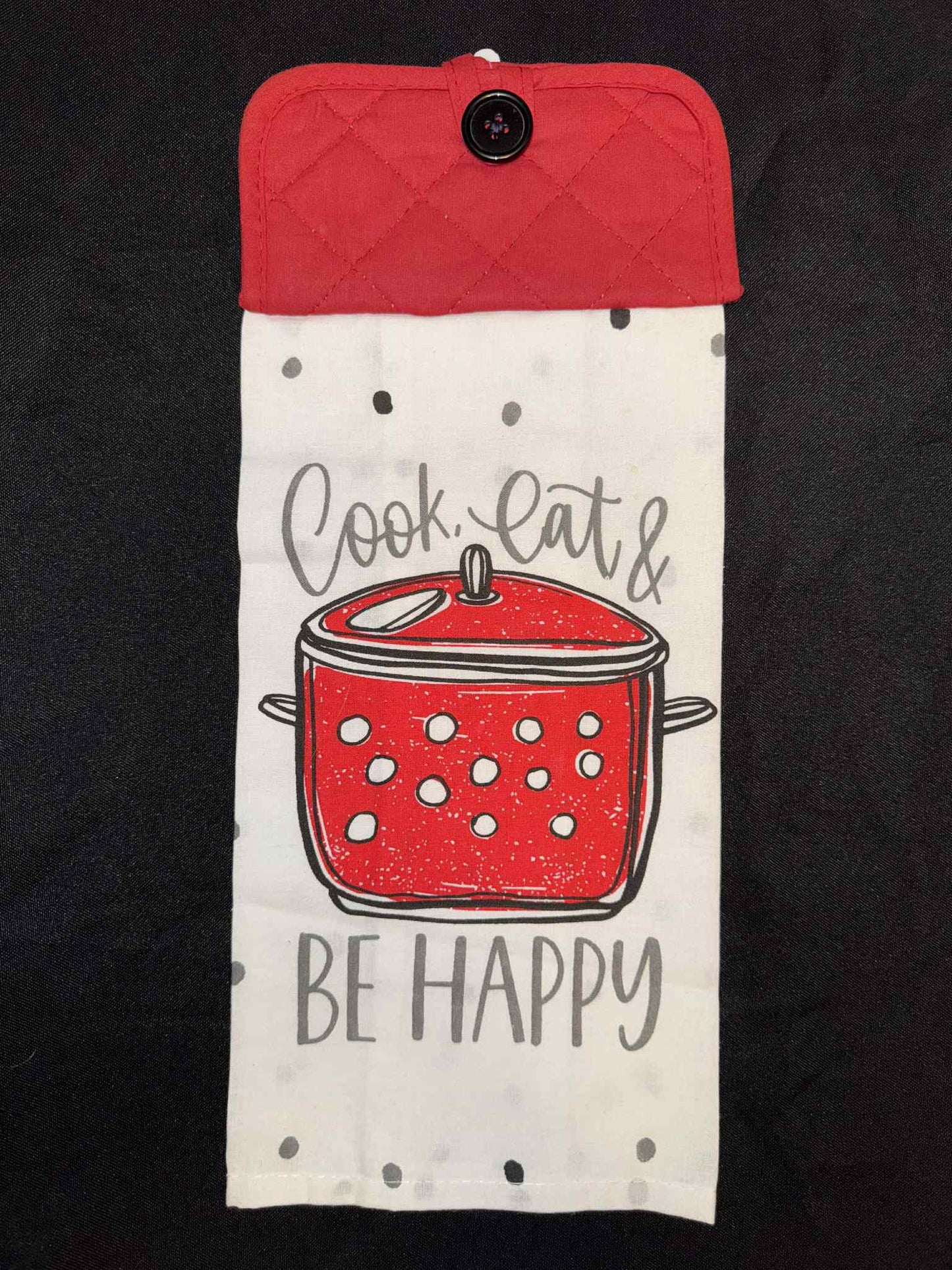 Cook, Eat, Be Happy - Red