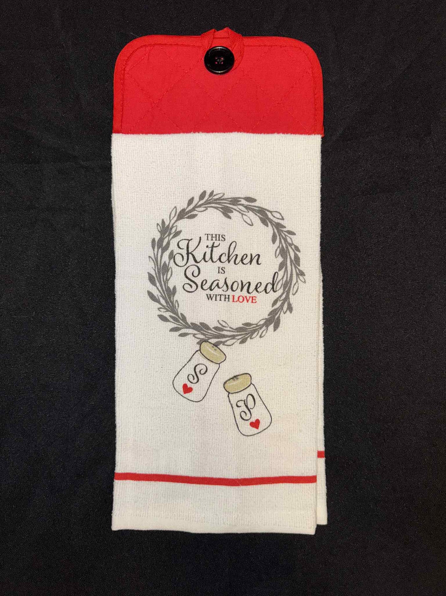 This Kitchen is Seasoned With Love - Red