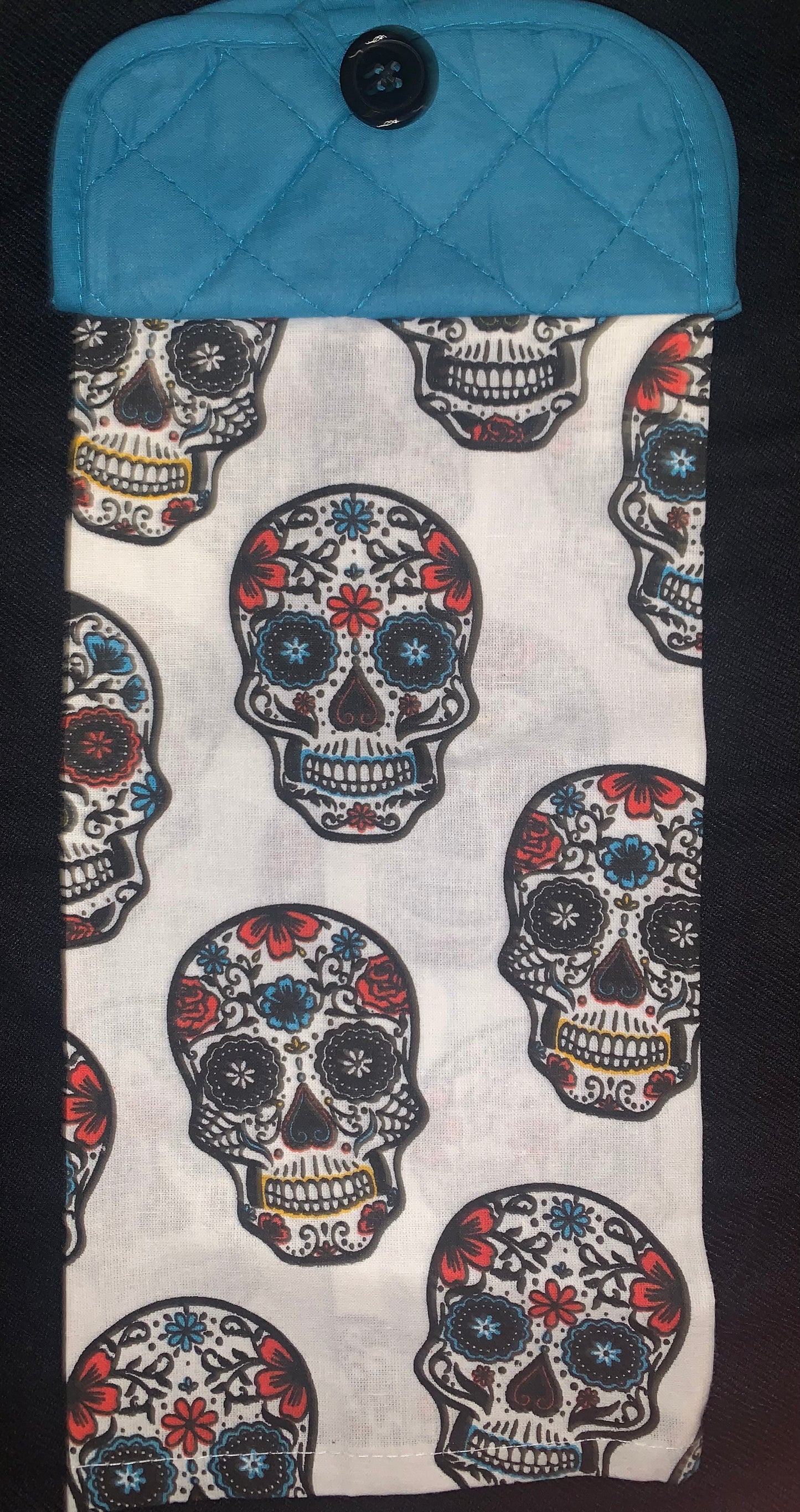 Sugar Skulls Galore! - Teal