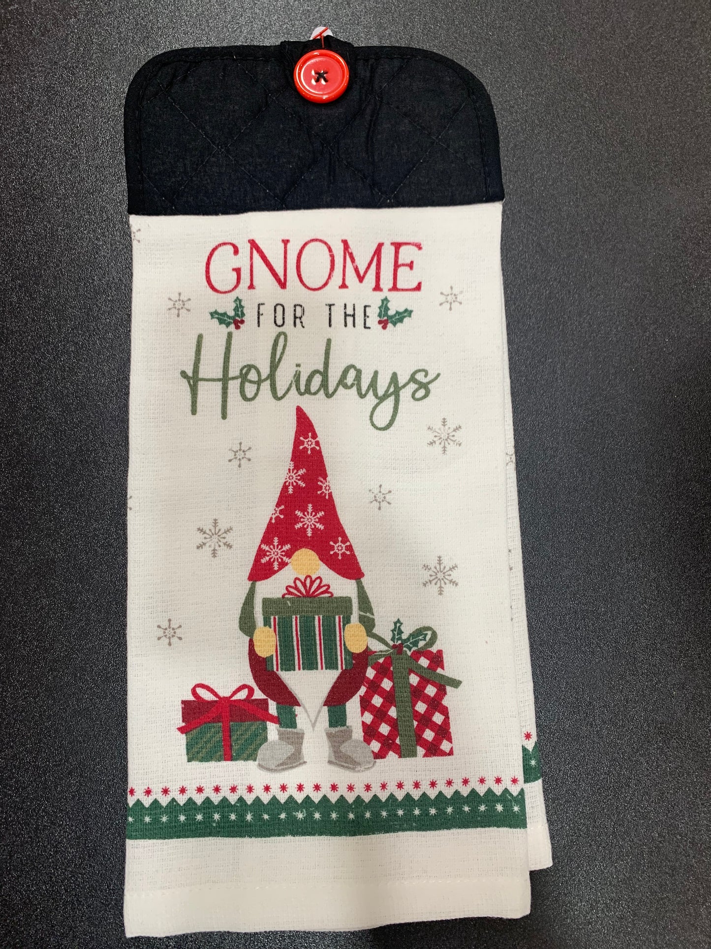 Gnome for the Holidays - Black