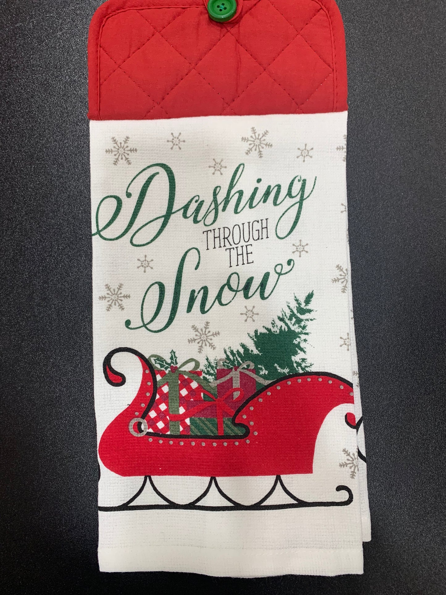 Dashing Through the Snow - Red