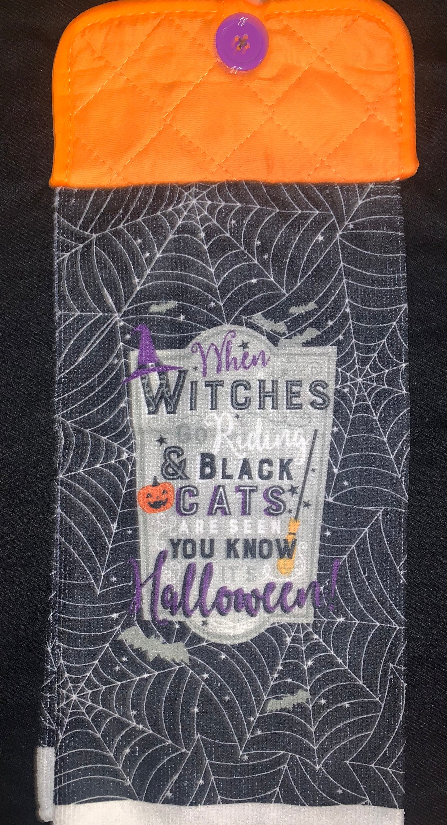 When Witches Go Riding - Orange