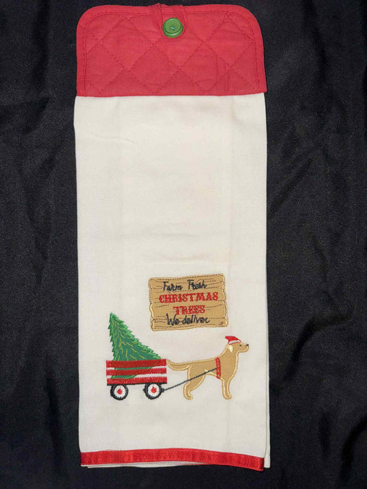 Christmas Tree Doggy Delivery