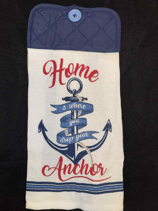 Home is Where You Drop Your Anchor - Blue