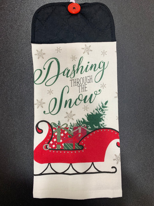 Dashing Through the Snow - Black