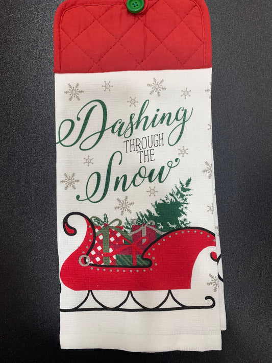 Dashing Through the Snow - Red