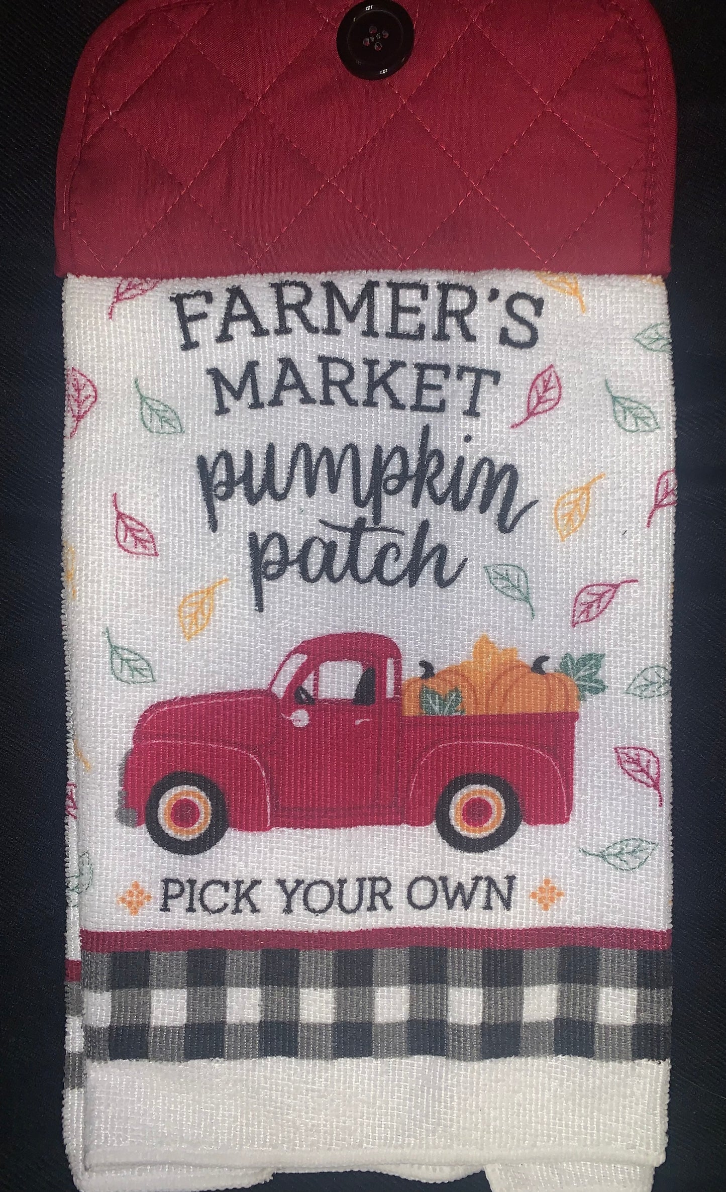 Pick Your Own Pumpkin - Burgundy