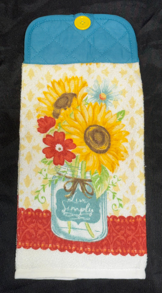 Live Simply Sunflowers