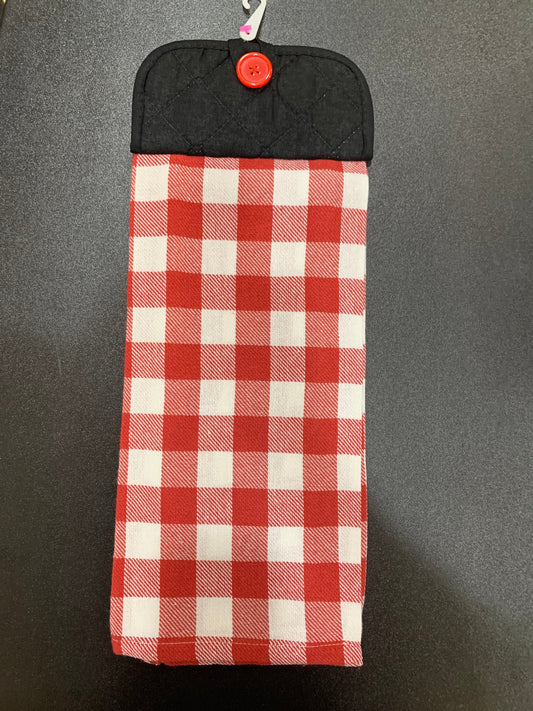 Red Checkered Board - Black