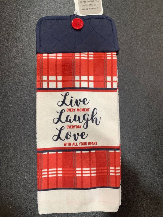 Live, Laugh, Love - Blue