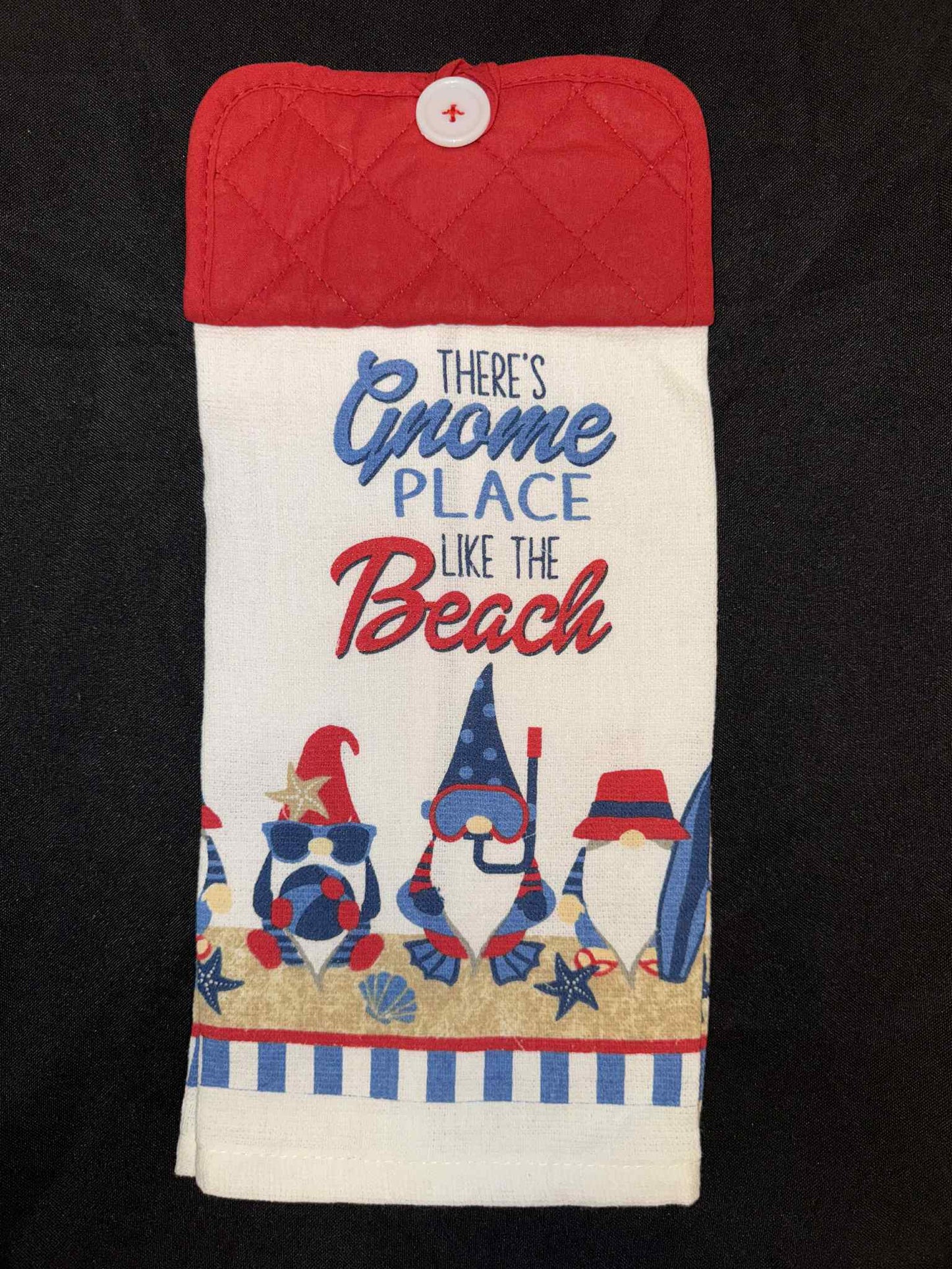 There's Gnome Place Like the Beach - Red