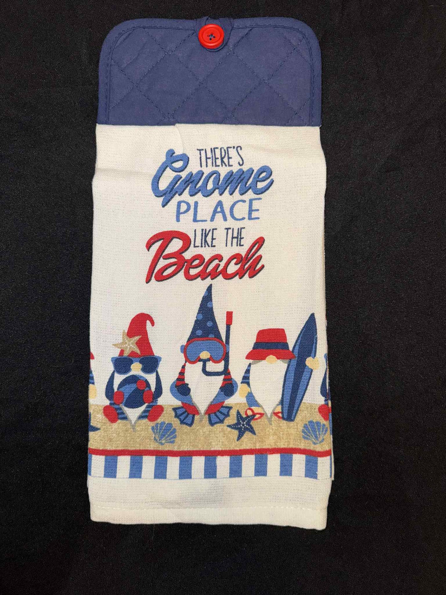 There's Gnome Place Like the Beach - Blue
